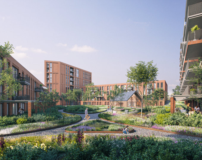 Update over de werkzaamheden bij uitbreiding winkelcentrum Stadshagen