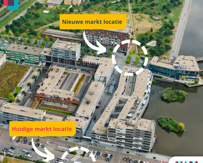 Tijdelijke verplaatsing van de markt