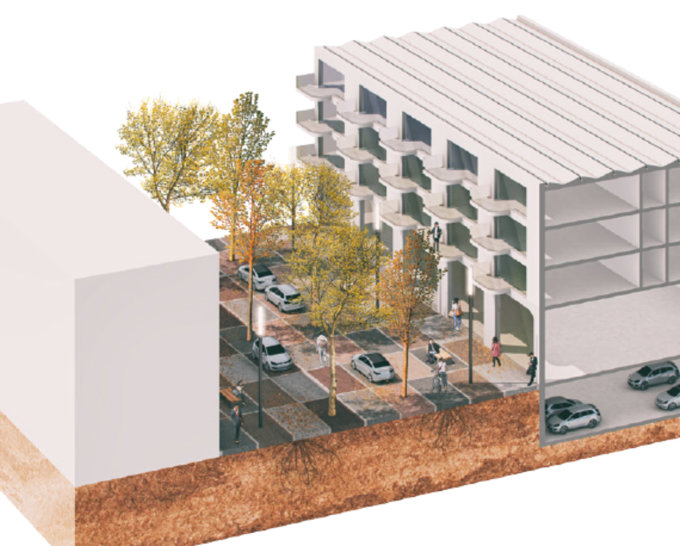 De Belvédèrelaan, de stadse winkelallee De Belvédèrelaan, de stadse winkelallee