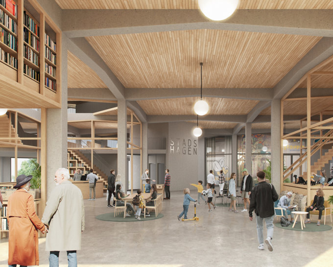 Stadsfoyer: bruisend middelpunt winkelcentrum Stadsfoyer: bruisend middelpunt winkelcentrum